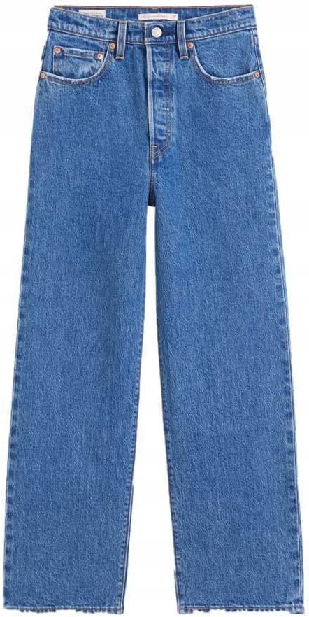 Levi's Dámské Stojací Boyfriend Džíny 501 Modré 31/32 6EA