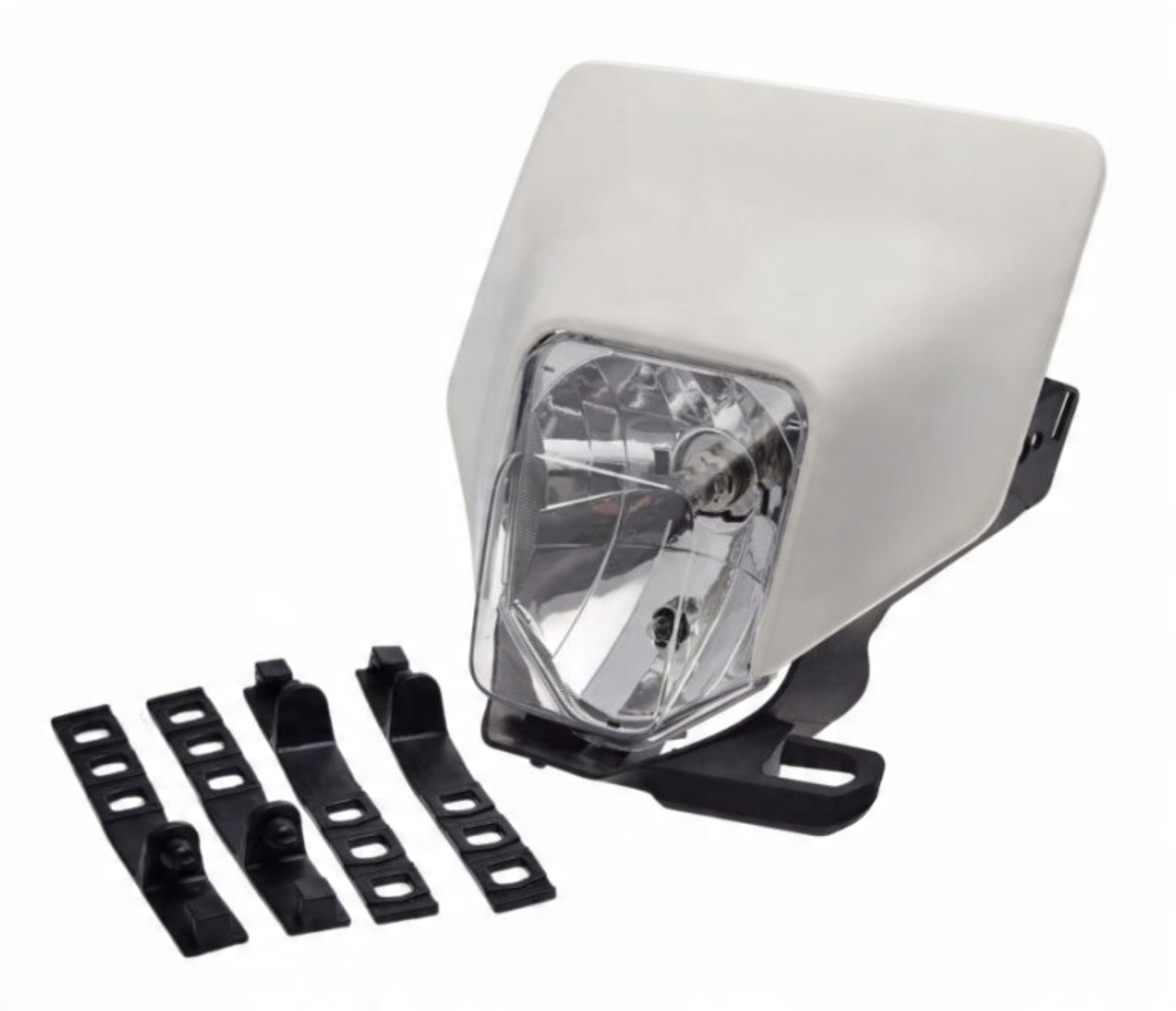 

Owiewka Lampa Przednia H4 Biała Reflektor Suzuki