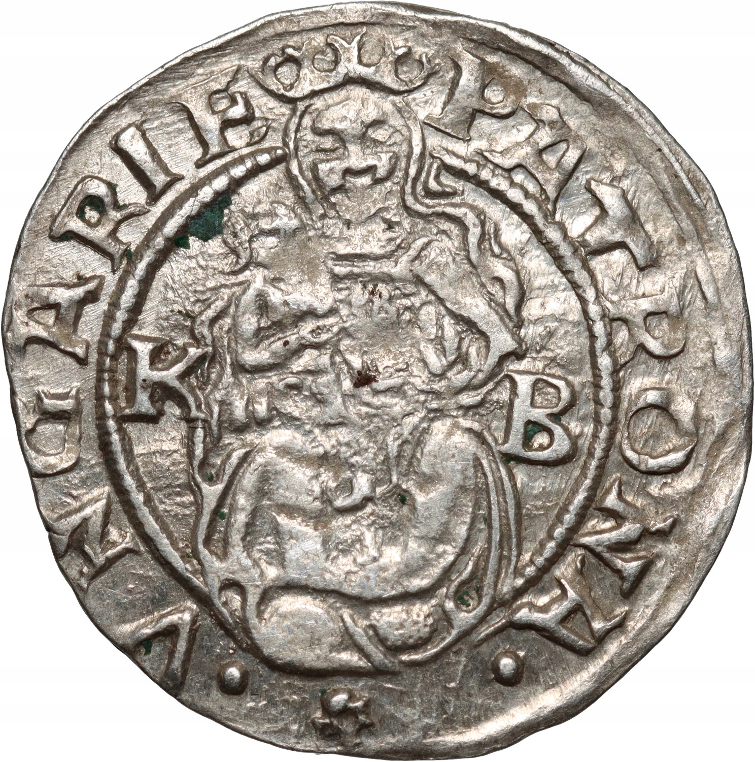 Węgry, Ferdynand I, denar 1552 KB