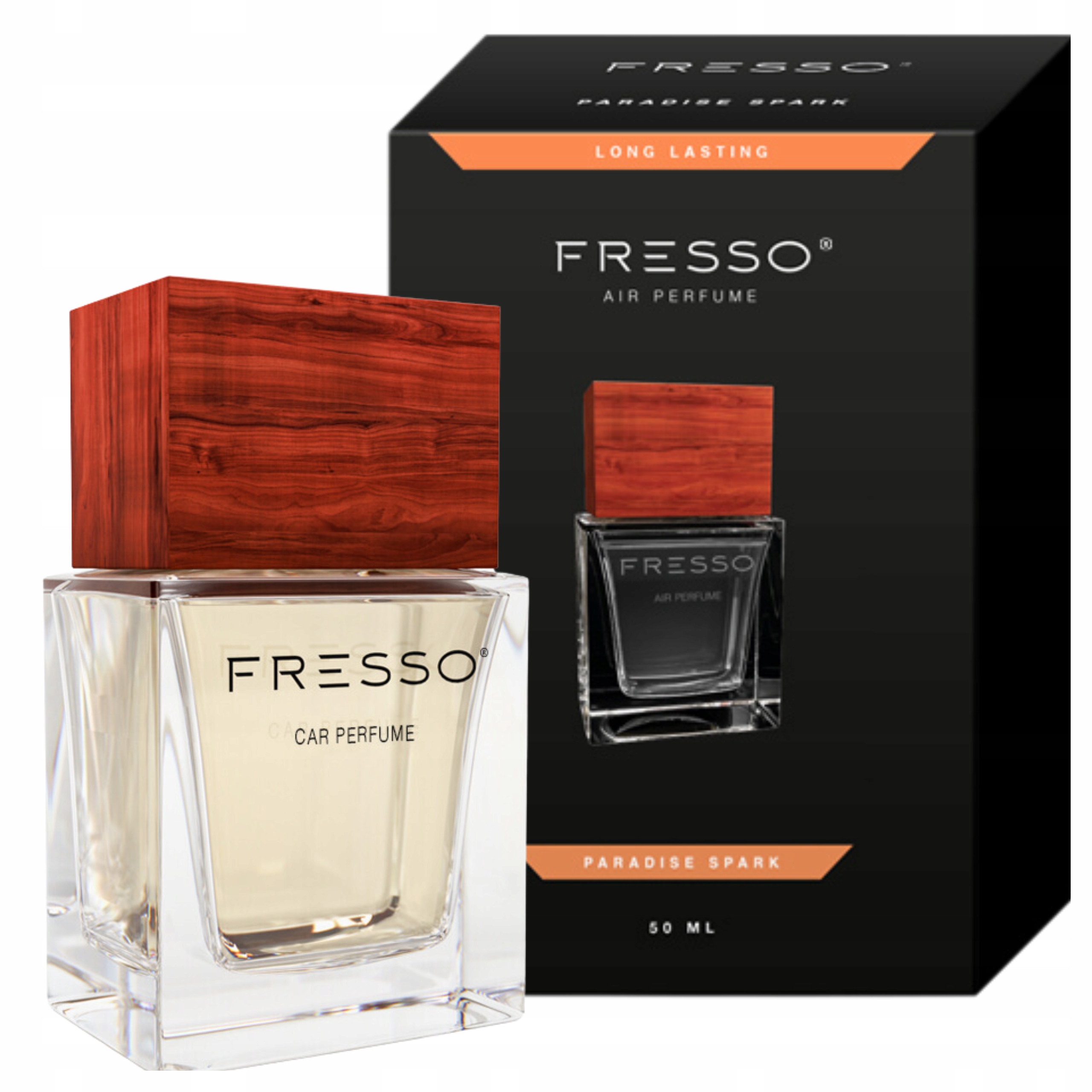 Fresso Paradise Spark Perfumy Samochodowe Trwały Zapach Do Auta Samochodu