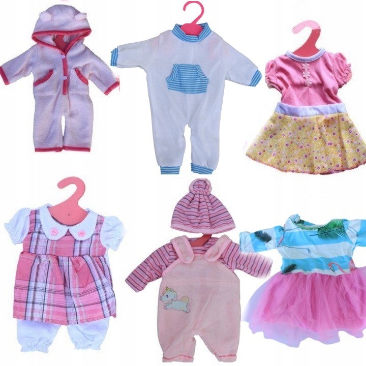 

body dla lalek sukienki ubranka zestaw bobas lalka