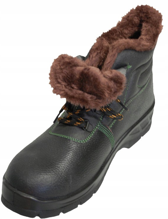 OCIEPLANE buty robocze ochronne trzewiki z metalowym podnoskiem TEXAS S1 44