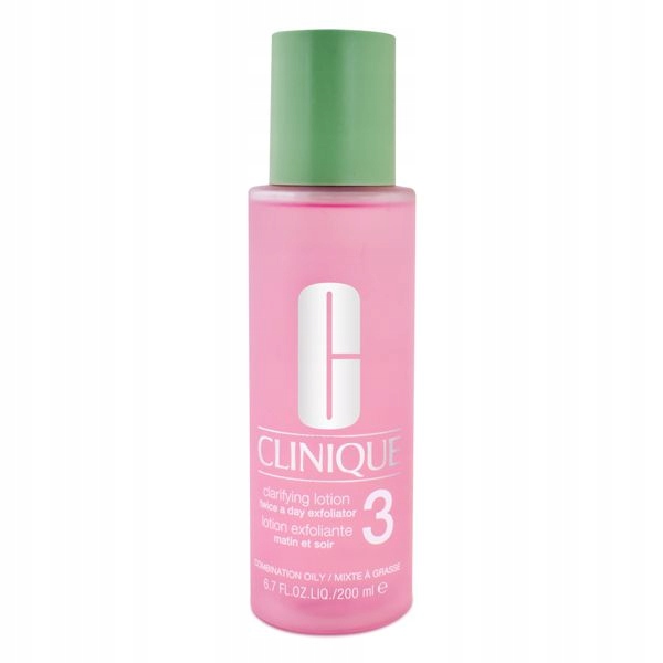 Clinique Clarifying Lotion 3 Pro Mastnou A Smíšenou Pleť 200 ML