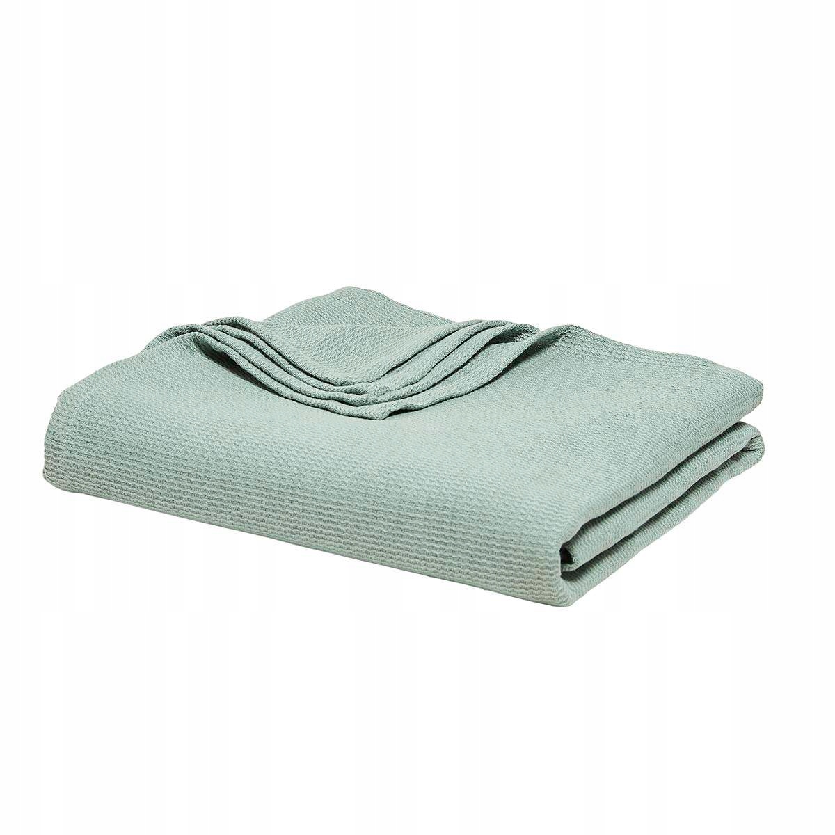 Přehoz Bavlněný modrý 240x220 velký měkký