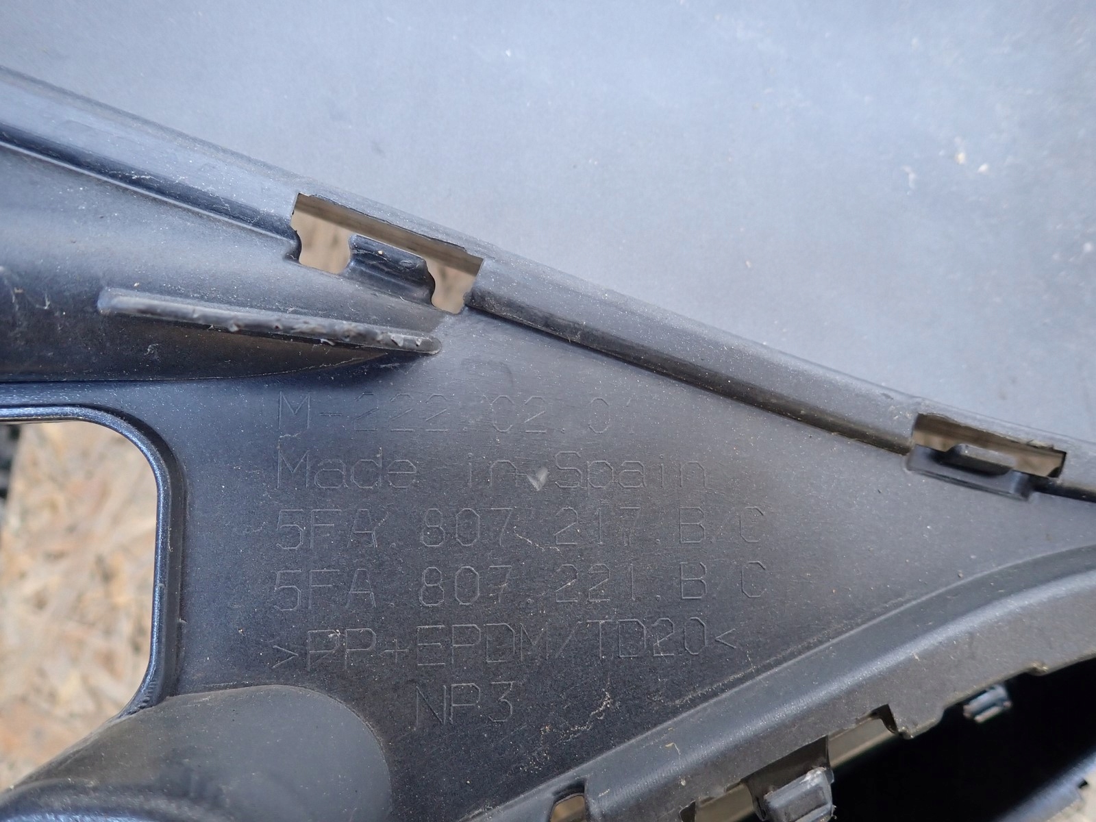 bumper front front SEAT CUPRA LEON 4 IV 5FA 19