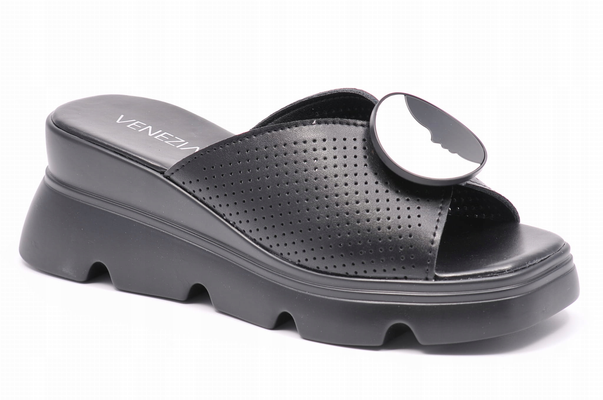 Nazouváky Venezia G145LEWHOBK006 Černé Velikost 40