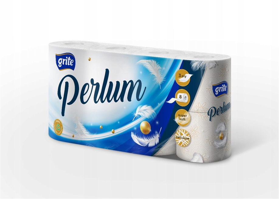 

Grite Perlum papier toaletowy bezzapachowy 8 szt.