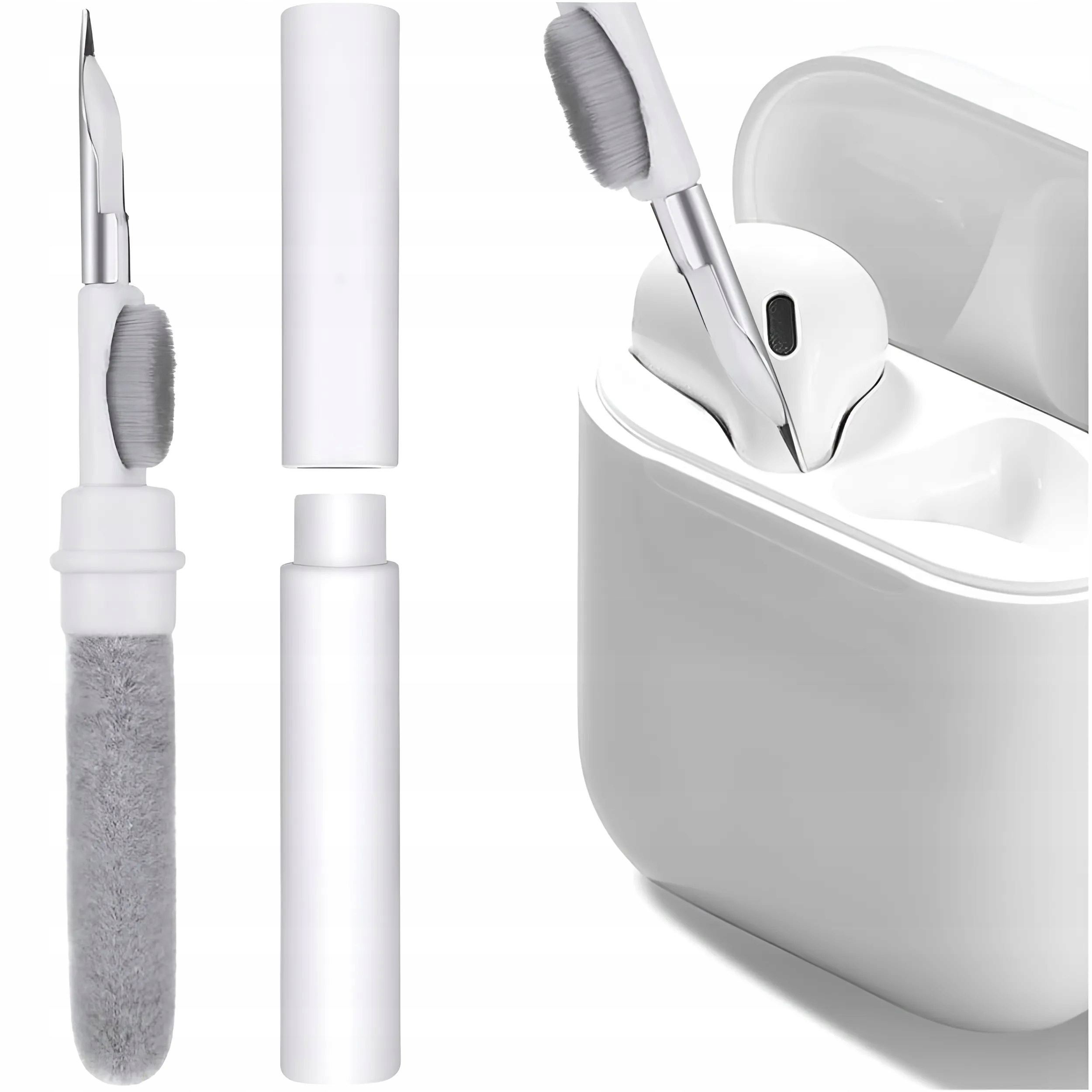 Pióro czyścik pędzelek zestaw do czyszczenia szczelin słuchawek AirPods