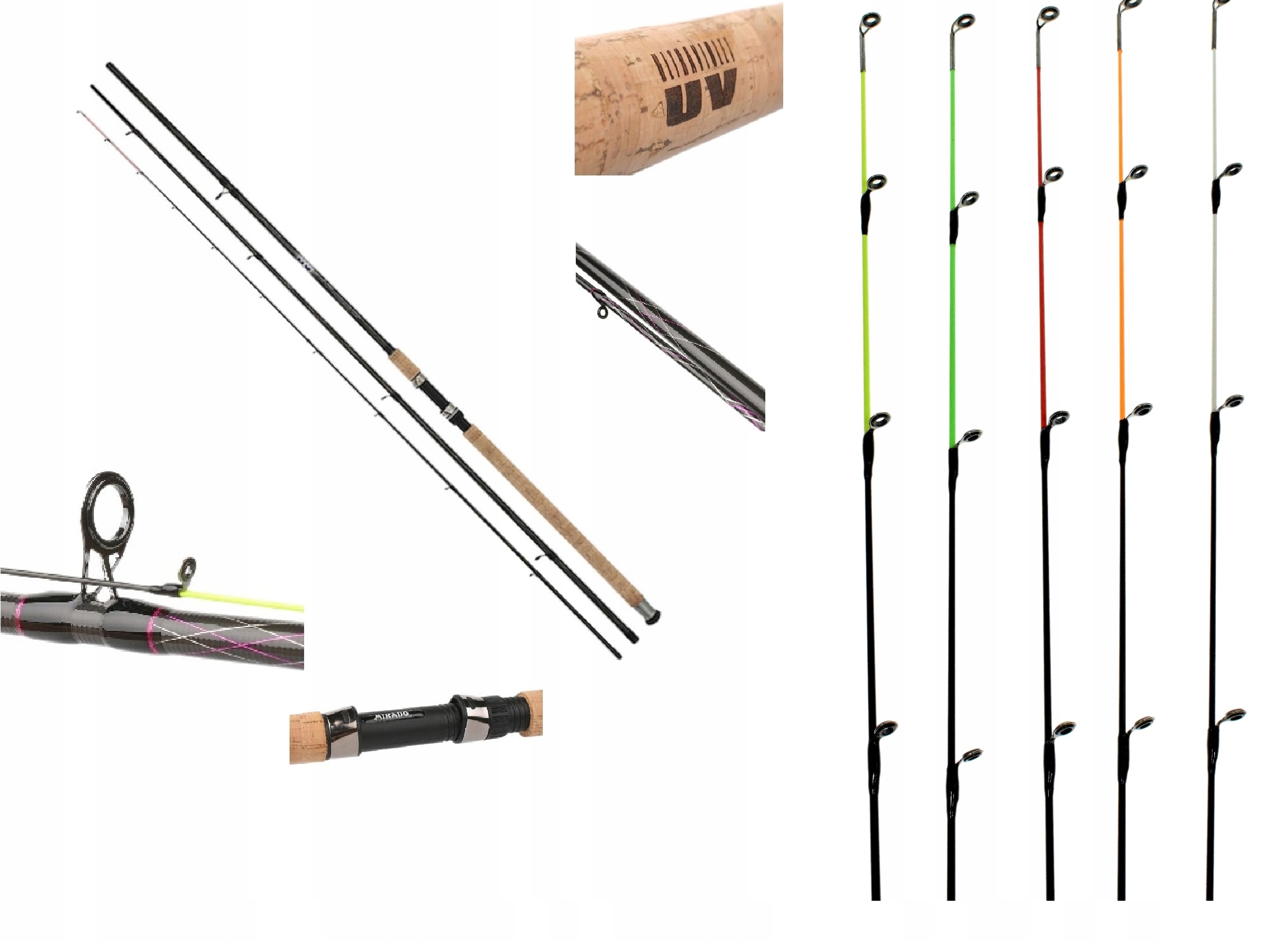 Wędka Mikado Uv Ultraviolet Light Feeder 360/90 g