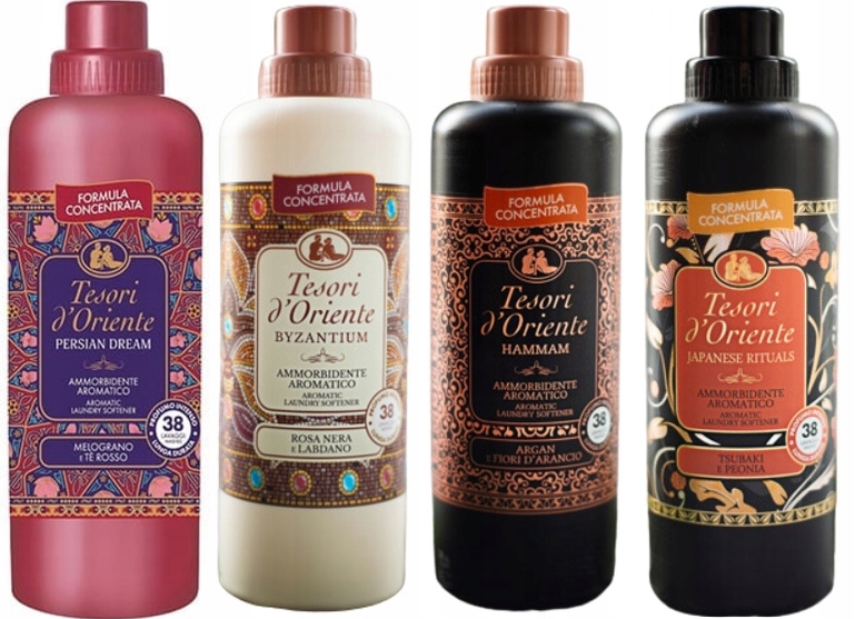 Levně Tesori d'Oriente Sada 4 krásných aviváží 760 ml Pbhj