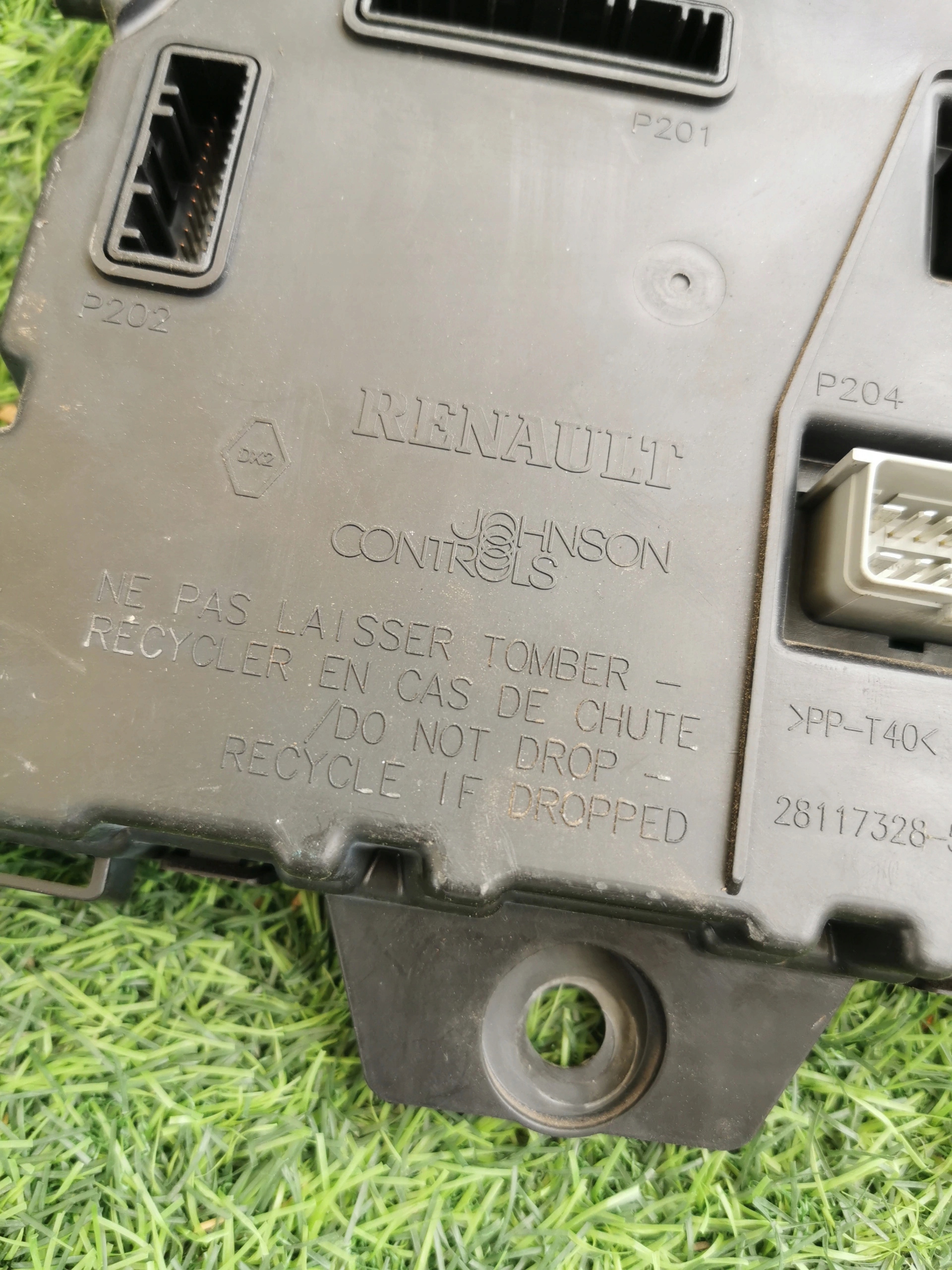 RENAULT KANGOO CITAN W415 control unit comfort control unit 284B15323R