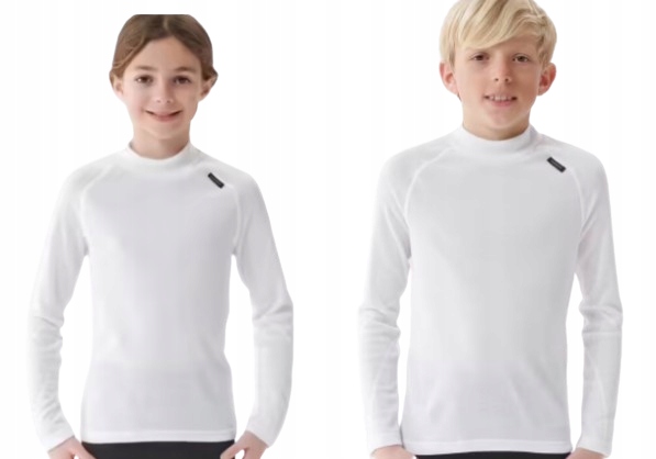TERMOAKTYWNA CIEPŁA KOSZULKA BIELIZNA TERMICZNA DLA DZIECI