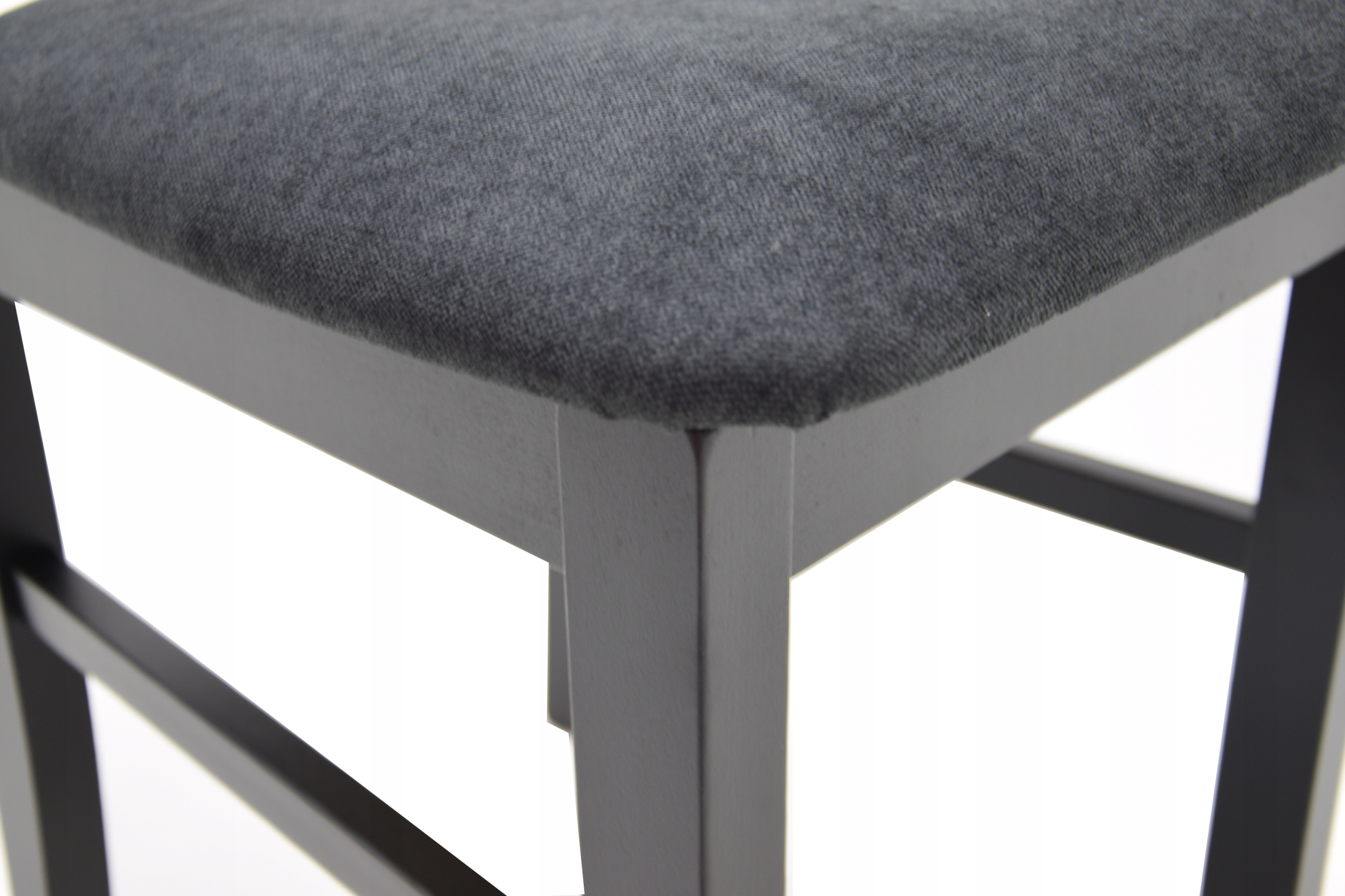 Zestaw 6 drewnianych krzeseł i Stół 80x160/200 Szerokość stołu 80 cm