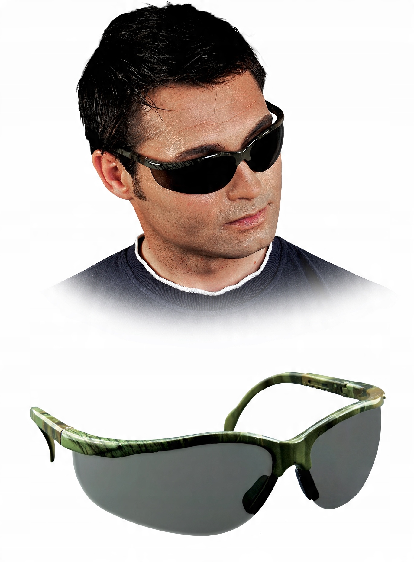 

Przeciwodpryskowe okulary ochronne Reis Camouflage