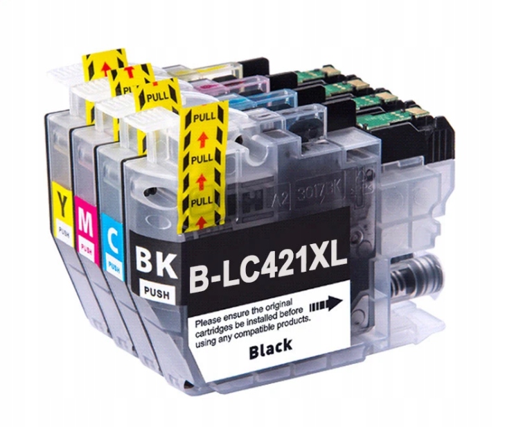 komplet do Brother LC-421XL DCP-J1050DW MFC-J1010D
