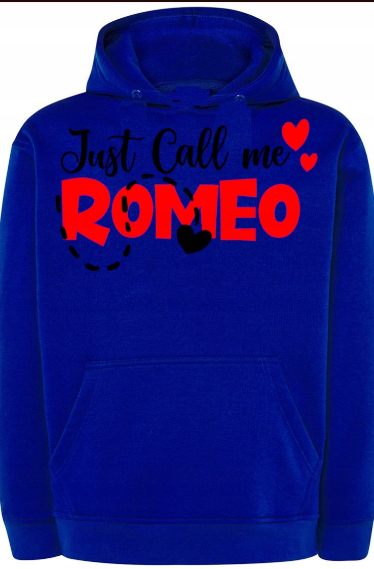 Romeo Valentýn mikina s kapucí r.XL