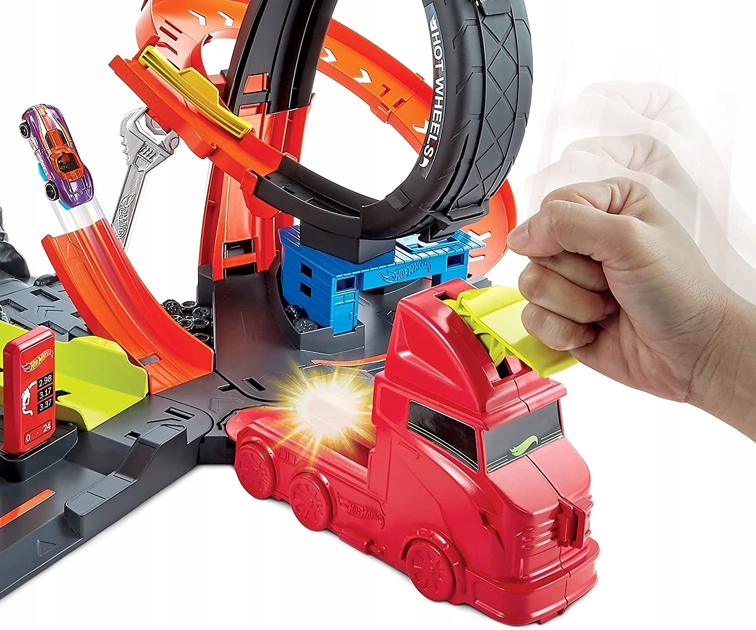 HOT WHEELS ZESTAW GORYL TOKSYCZNY ATAK GTT94 Wiek dziecka 5 lat +