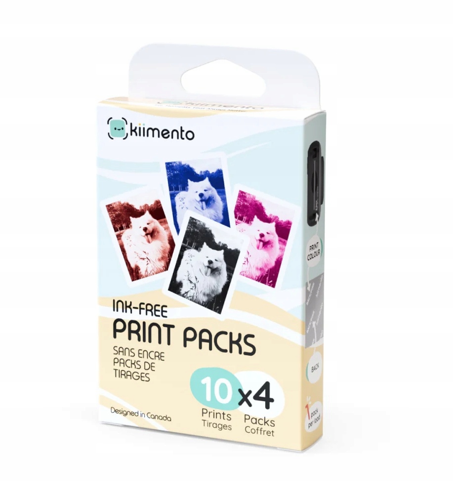 40x Papier Wkład Wkłady do Zdjęć do Aparatu Kiimento Model P2 4x Kolor