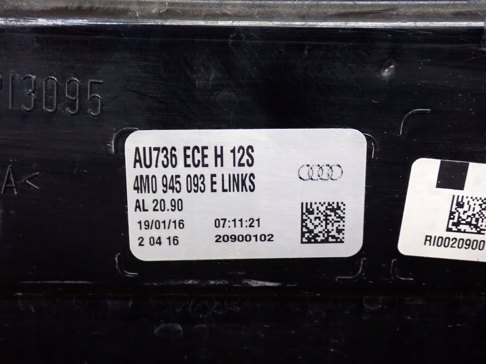light left rear left rear part LED MATRIX AUDI Q7 SQ7 4M 2015-2019R 4M0945093E
