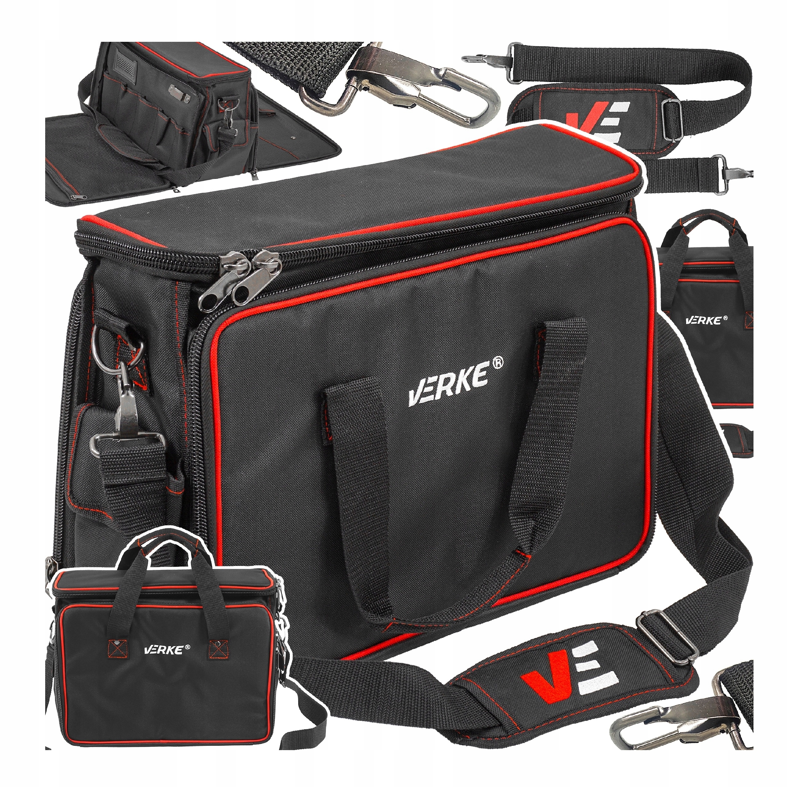 Torba Narzędziowa Monterska Warsztatowa Organizer Na Narzędzia Na Ramię Pas