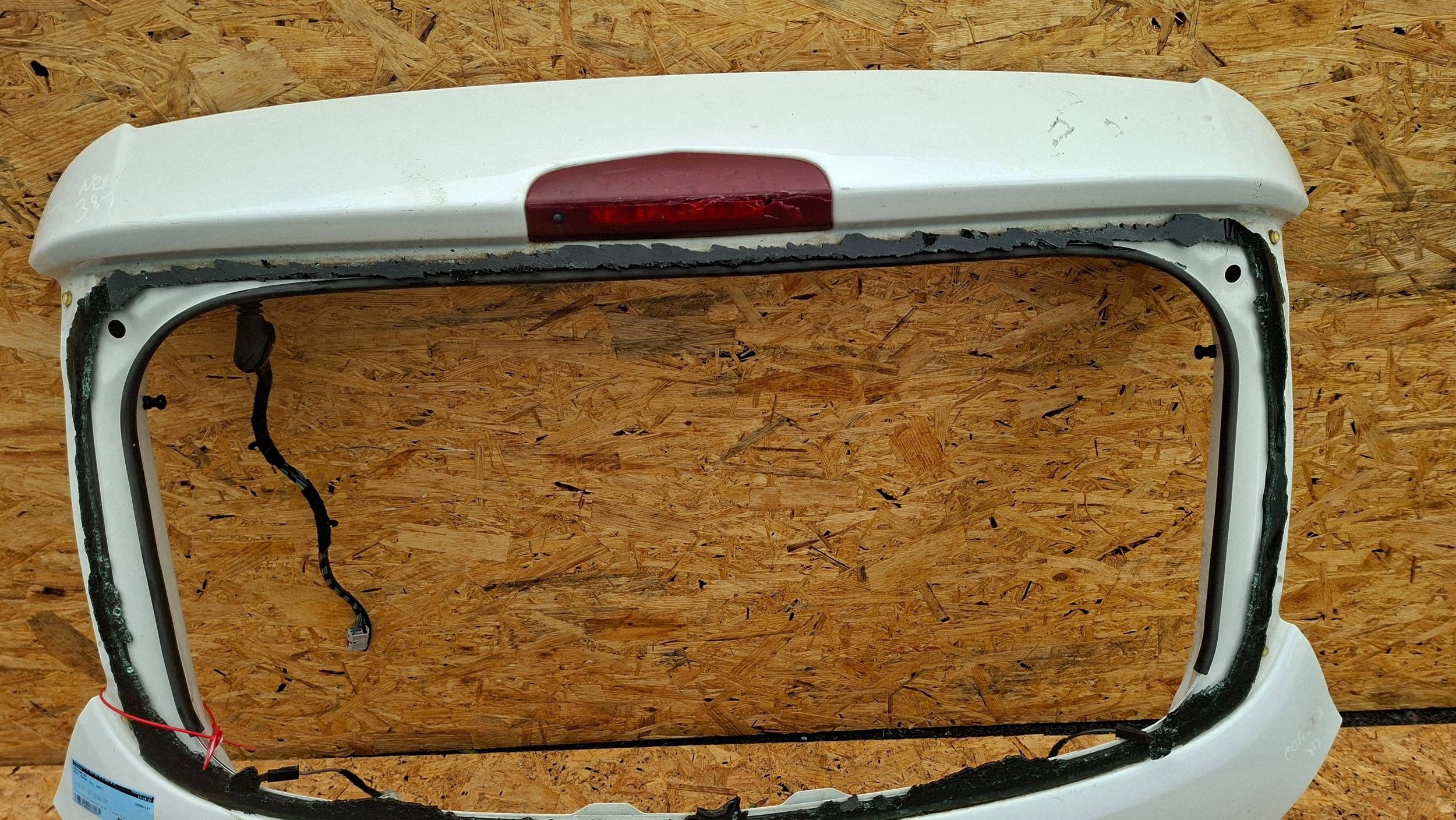 trunk door boot OPEL CORSA D 3D 2006-2014