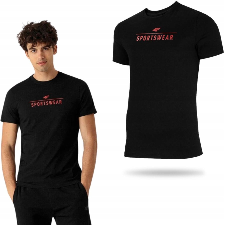 KOSZULKA MĘSKA 4F T-SHIRT PODKOSZULEK BLUZKA SPORTOWA NA CO DZIEŃ