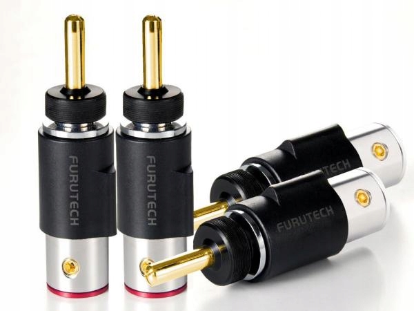 Banánový konektor Furutech FT-212 (g) zlatý 4 ks