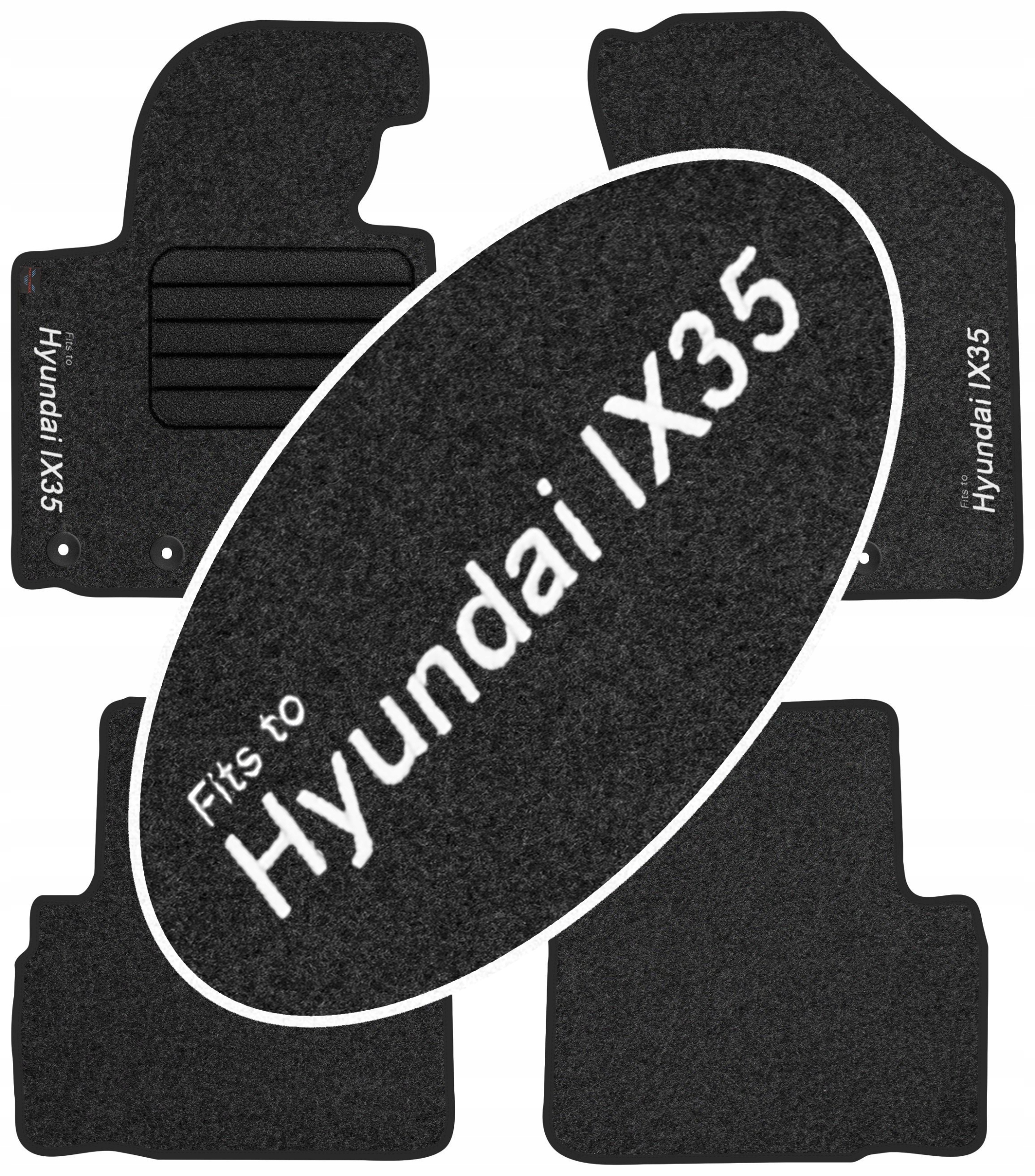 

Hyundai ix35 2010-2015 Dywaniki samochodowe