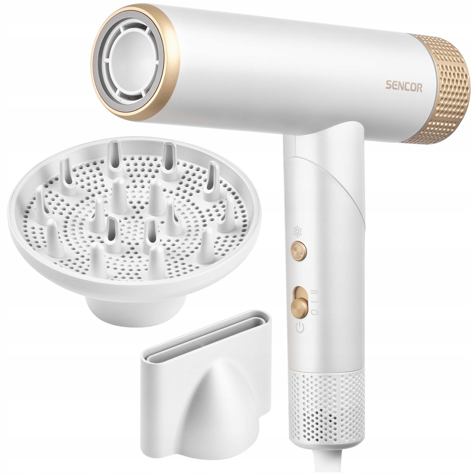 Suszarka Do Włosów Z Jonizacją Sencor 900W Wysokoprędkościowa Shd 9050GD