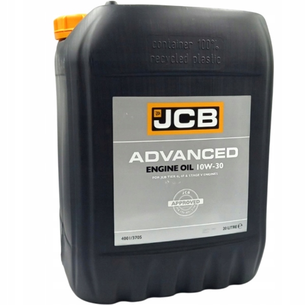 Jcb Advanced Engine Oil 10W-30 4001/3705 20L