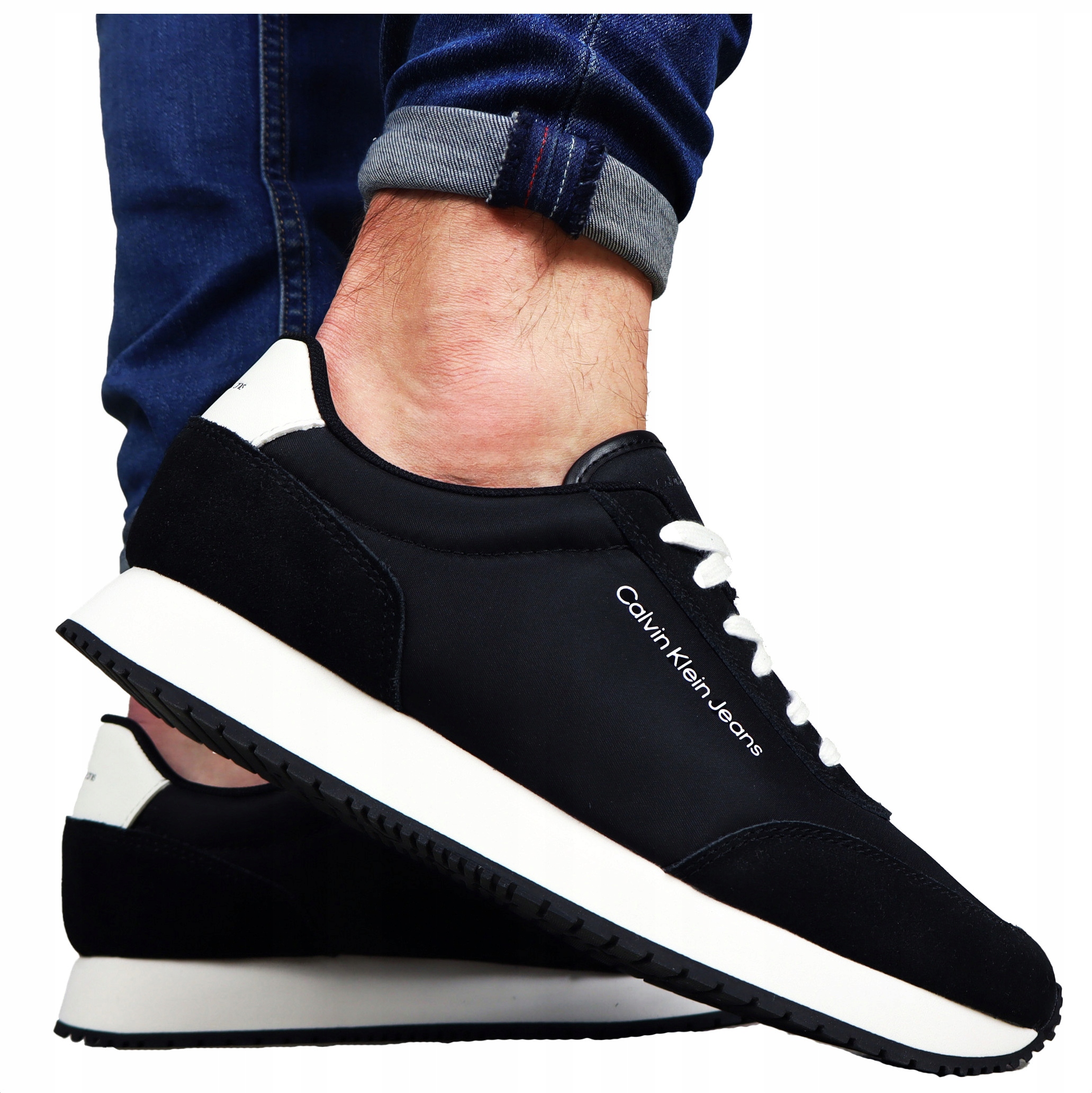 pánské boty Calvin Klein Originál tenisky Černé sportovní pohodlné Ck