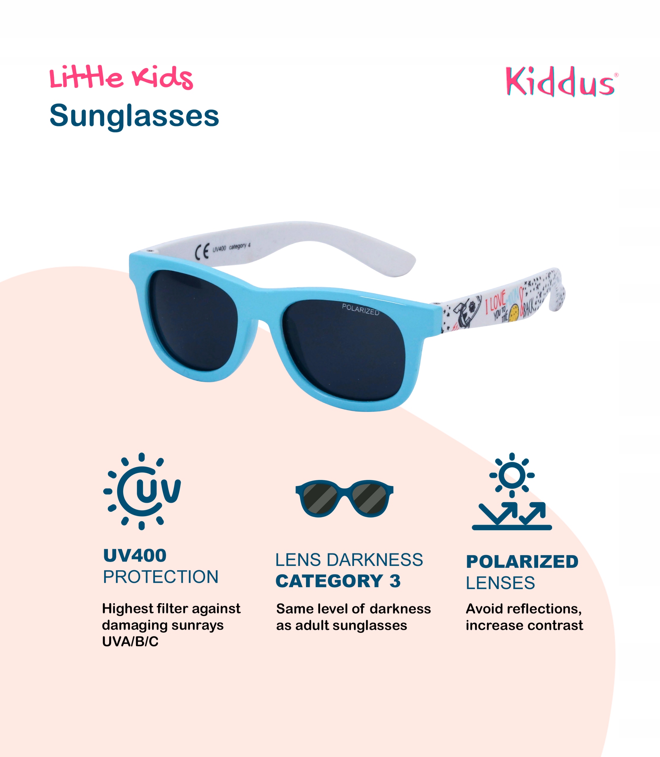 Kiddus Baby Explorer - To the Moon Materiał oprawki guma