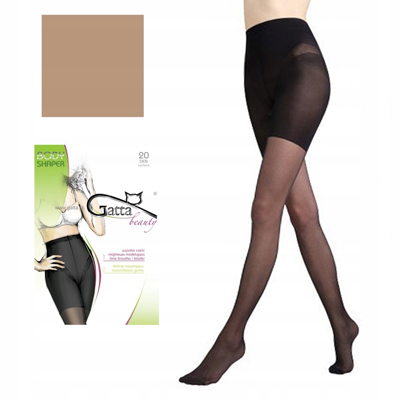 Gatta rajstopy modelujące Body Shaper daino 4-L 12656786671 