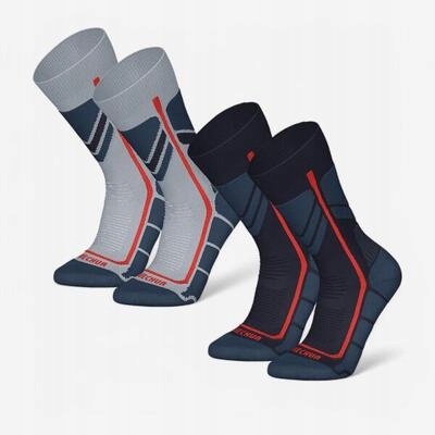 Quechua Skarpety turystyczne dla dzieci długie r.35-38