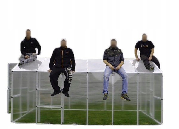 

Szklarnia z Poliwęglanu Ogrodowa 210x405 8,5 Tunel