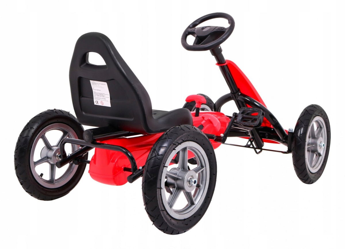pojazdy na pedały dla dzieci GOKART STAR dla dziecka HAMULEC + KOŁA AIR Rodzaj na pedały