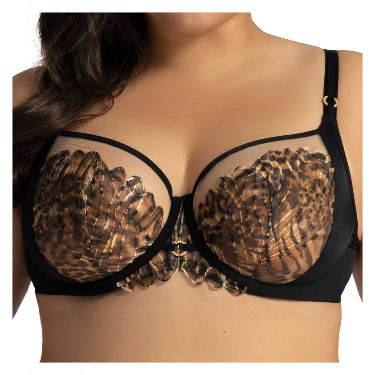 Ava Podprsenka měkká, pohodlná podprsenka Liana 2144 classy black 80E