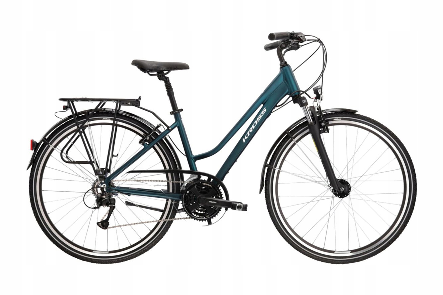 Rower trekkingowy Kross Trans 4.0 D Turkusowy 28"DS/15"