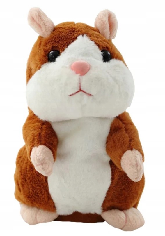 PLUSZAK GADAJĄCY CHOMIK PRZEDRZEŹNIACZ MASKOTKA Marka inna