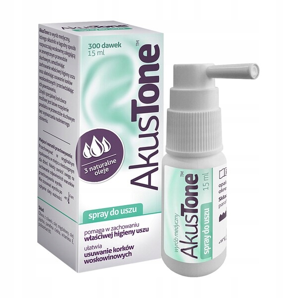 

Akustone Spray Higiena Uszu 15ml