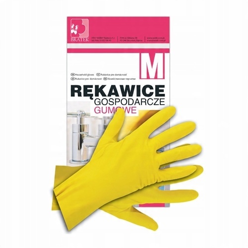 

Bratek Rękawice gospodarcze gumowe rozmiar L