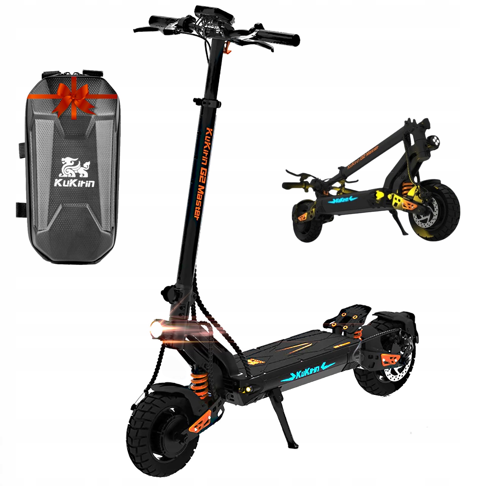 Hulajnoga elektryczna Kukirin G2 Master+ 2000 W • Opinie - Allegro