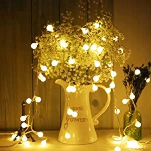 Fairy Wodoodporne Lampki Ogrodowe Girlanda 100 LED — miniatura 9