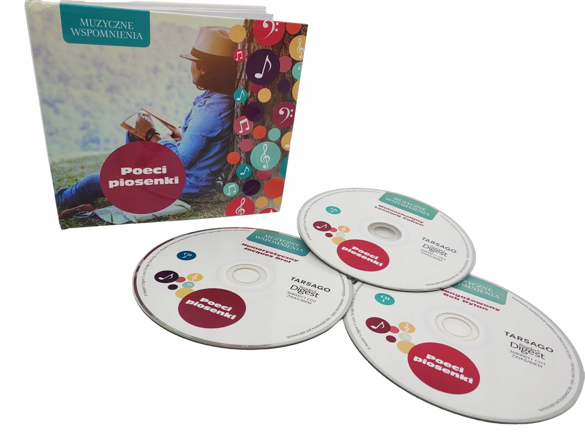 

Poeci Piosenki Wspomnienia 3x cd Dylan Brel Cohen