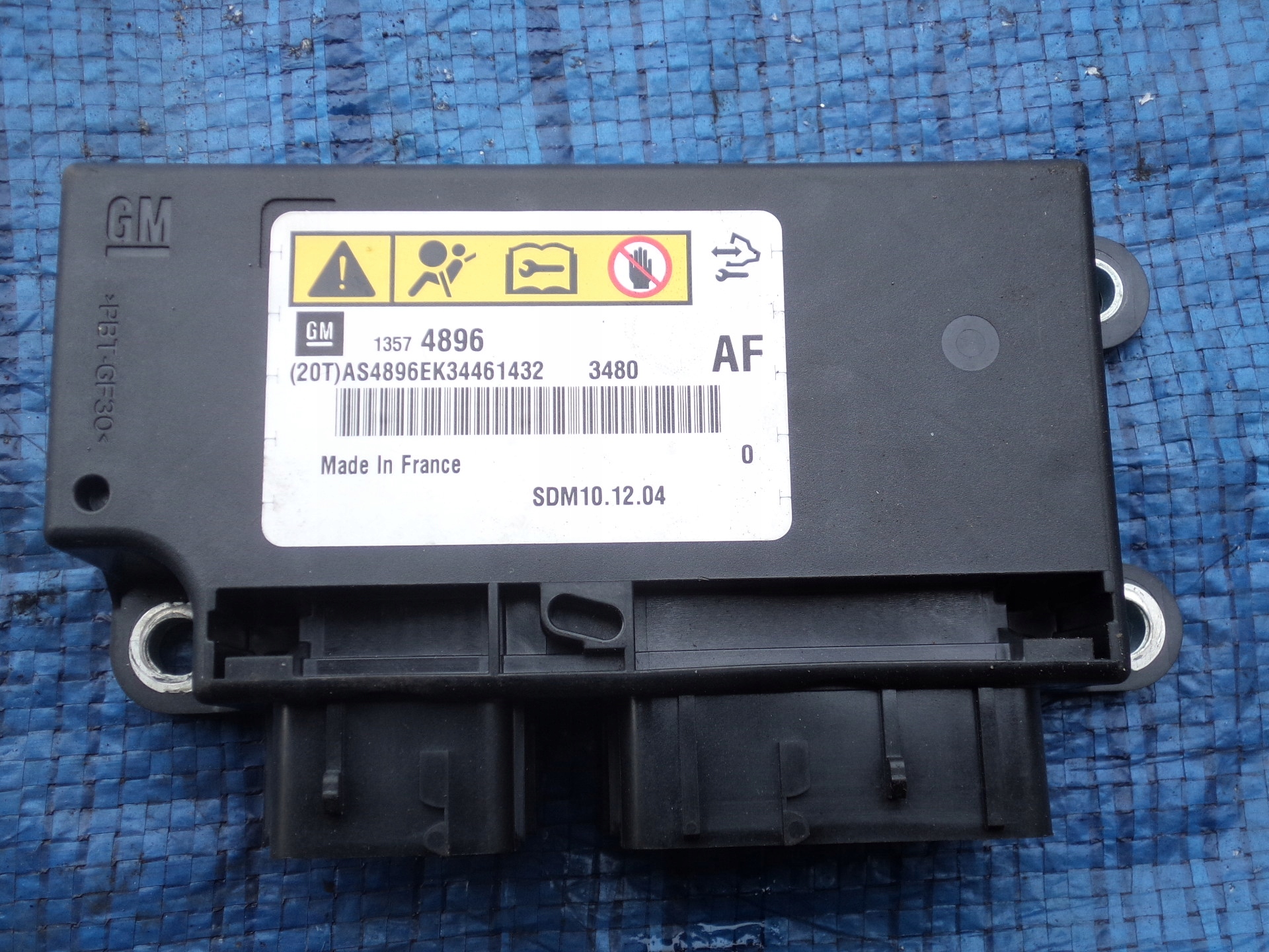 OPEL-CZĘŚCI Astra J IV Sensor poduszek 13574896 AF