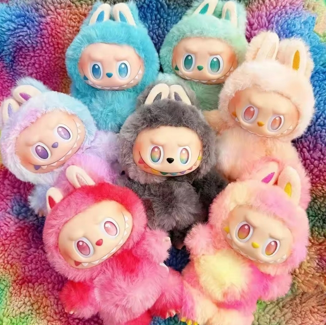 Labu-bu The Monsters~Plyšová Kľúčenka Vinyl~Ideálna darčeková sada 7ks