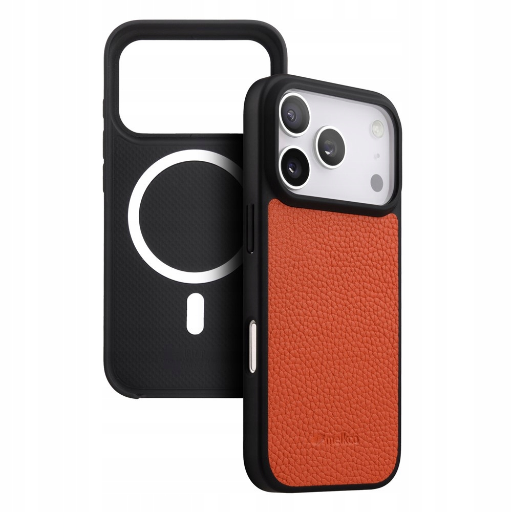 Kožené Pouzdro Melkco Leather Case pro iPhone 17 Pro Max, Kryt pro MagSafe