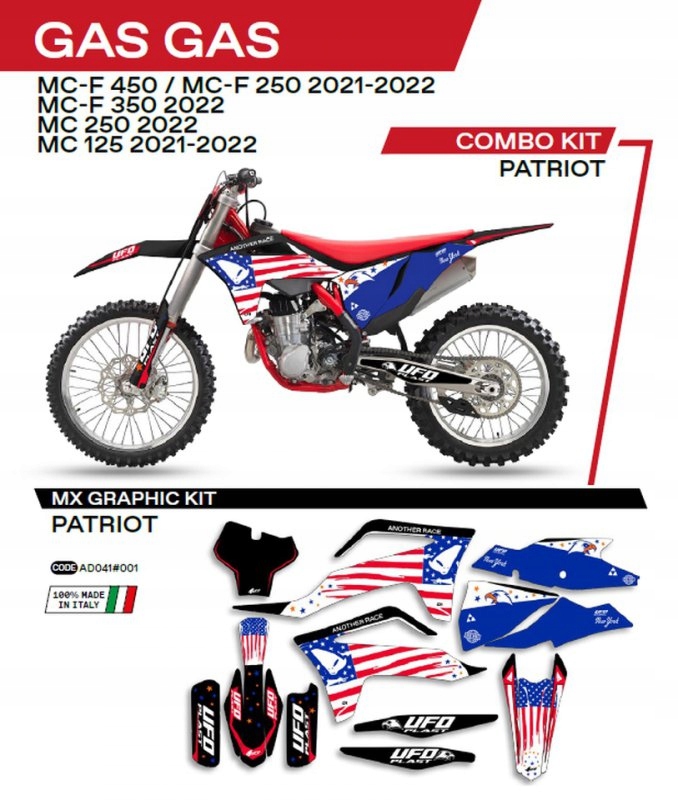 Sada Nálepiek Gas Gas MC 125 21-22; MC 250 22; Mcf 250/350/45021-22