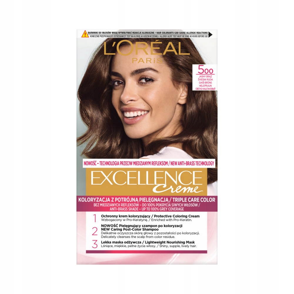 

L'Oreal Excellence Farba Do Włosów 5.00