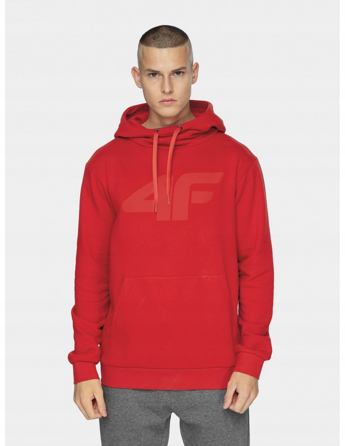 BLUZA MĘSKA 4F SPORTOWA Z KAPTUREM DRESOWA XL Rodzaj wkładane przez głowę z kapturem